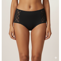 Culotte Lady dentelle Noire - SANYGIA Sanygia - 1