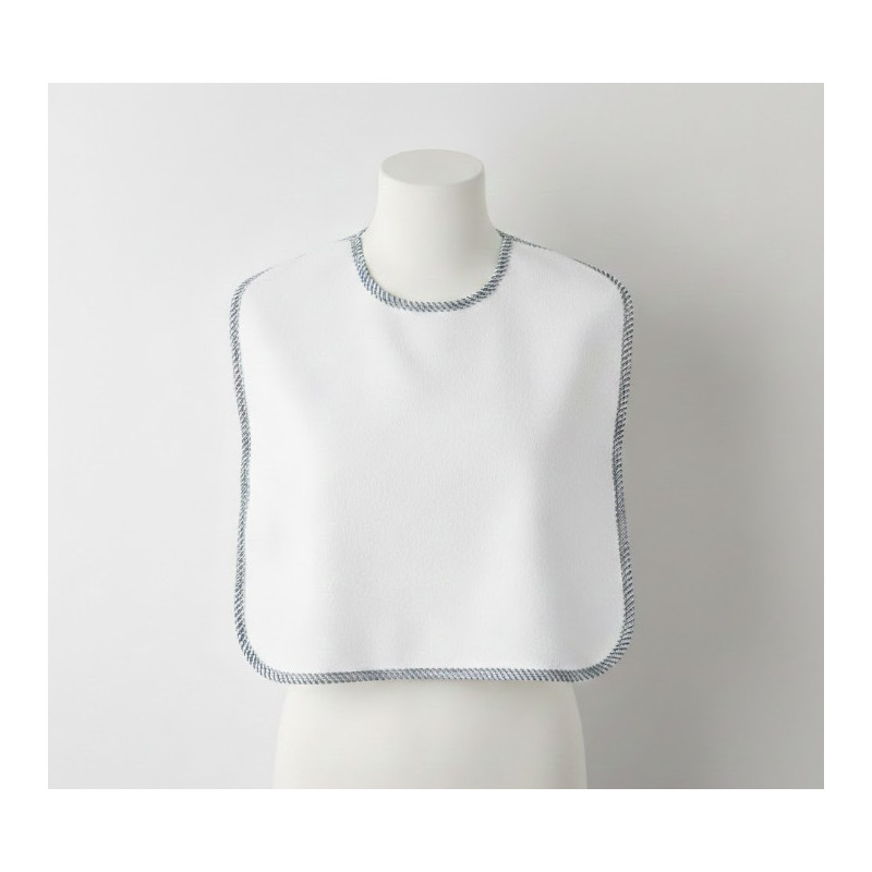 Bavoir 40x50 cm sans rabat - Liens ou Pressions Abena Frantex - 1