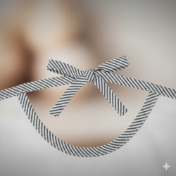 Bavoir 40x50 cm sans rabat - Liens ou Pressions Abena Frantex - 2