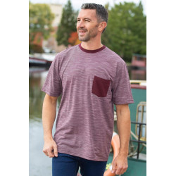 T-shirt homme ouverture dos pressions L'âge d'or - 2