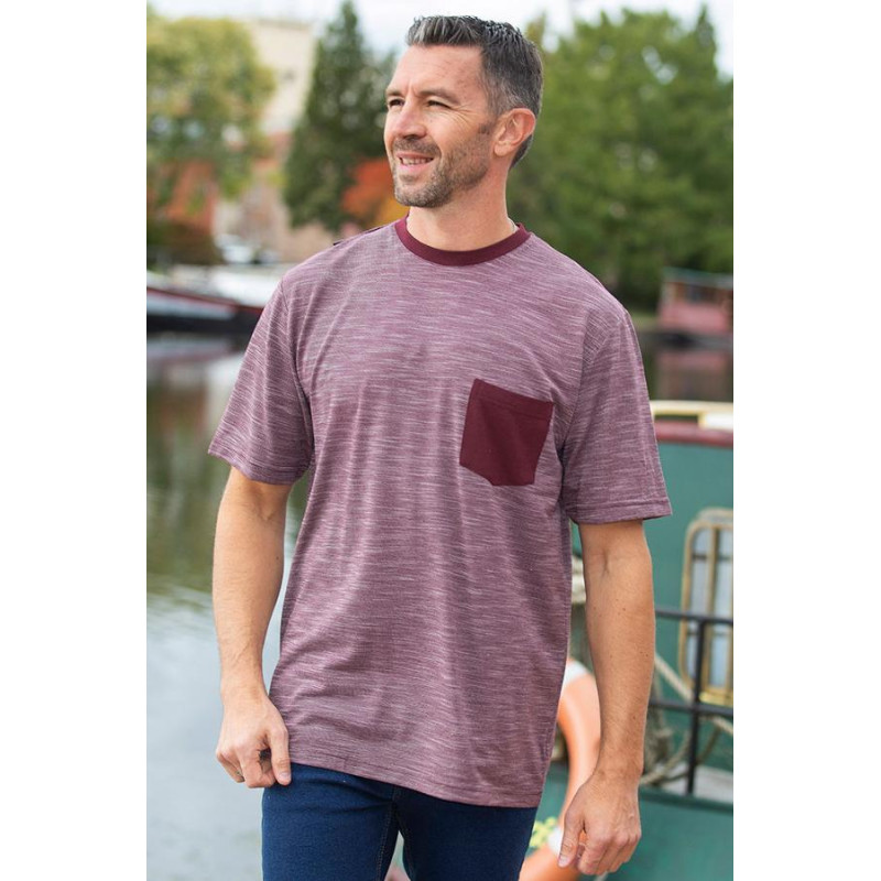 T-shirt homme ouverture dos pressions L'âge d'or - 2