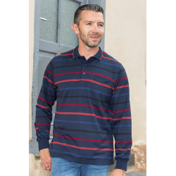 Polo manches longues ouvert dos pressions L'âge d'or - 1