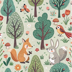 Alèse lavable Forest Glade - Pupus Pupus - 3