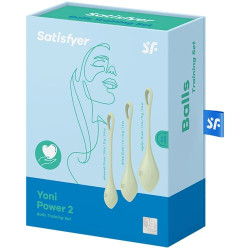 SATISFYER - Kit entrainement Yoni - Power 2 Vert SATISFYER - 1