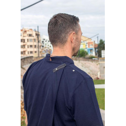 Polo homme croisé dos - vêtement spécialisé L'âge d'or - 2