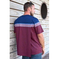 Tee shirt croisé dos pression - vêtement spécialisé L'âge d'or - 3