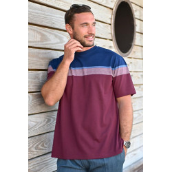 Tee shirt croisé dos pression - vêtement spécialisé L'âge d'or - 1