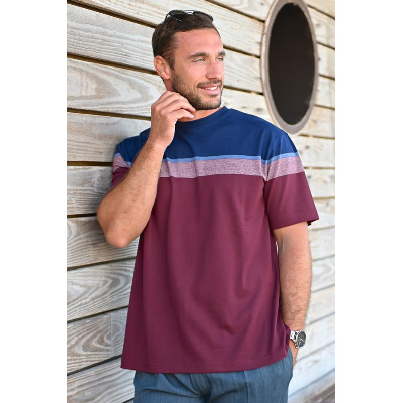 Tee shirt croisé dos pression - vêtement spécialisé L'âge d'or - 1