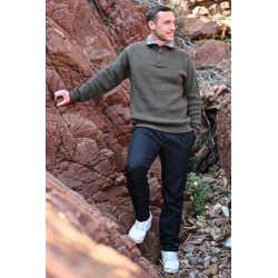 Pantalon élastique avec poche urinaire - vêtement spécialisé L'âge d'or - 7