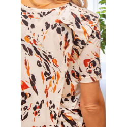 Top à pressions croisé dos Beige L'âge d'or - 2