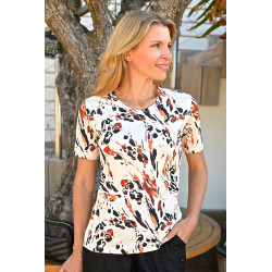 Top à pressions croisé dos Beige L'âge d'or - 1