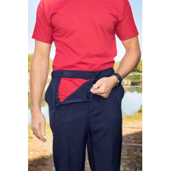 copy of Pantalon élastique avec poche urinaire - vêtement spécialisé L'âge d'or - 2