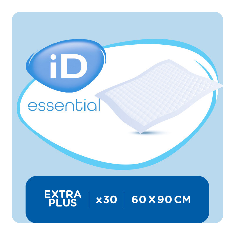 iD Discreet Underpad Extra Plus 60x90cm - Alèse jetable iD Discreet Underpad - 1