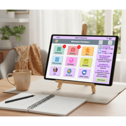 Facilotab - Tablette XXL 12.7pouces - Wifi 256 Go - Android 15  - 4