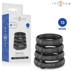 copy of 6 anneaux de constrictions silicone noir  - 1
