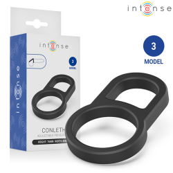 Double anneau de constriction pénis - Modèle 3 - Intense  - 1