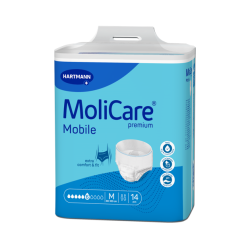 MoliCare Mobile - Slip Absorbant / Pants - 6 gouttes - M Hartmann MoliCare Premium Mobile - 3