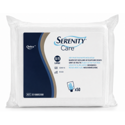 Gant de toilette molletonné non tissé 75g |Serenity Care