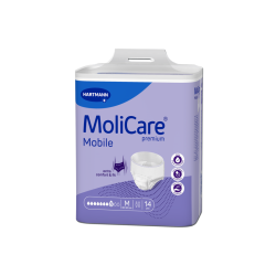 MoliCare Mobile - Slip Absorbant / Pants - 8 gouttes - M Hartmann MoliCare Premium Mobile - 1