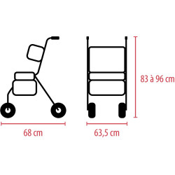 Rollator pliable ELAN - Joleti JOLETI - 5