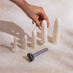 Dilatateurs Amielle Comfort - kit 5 tailles + lubrifiant Amielle - 13
