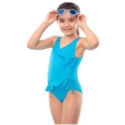 Maillot de bain incontinence fille avec ruban- Kes Vir Kes Vir - 1