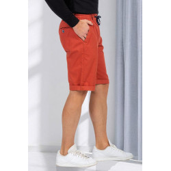 Bermuda coton avec bouton - ceinture élastique - Homme L'âge d'or - 3