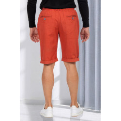 Bermuda coton avec bouton - ceinture élastique - Homme L'âge d'or - 4