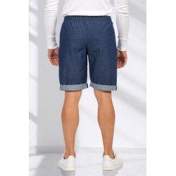 Bermuda jeans avec ceinture élastique - Homme L'âge d'or - 4