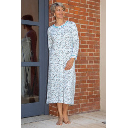 Chemise de nuit en Coton - Ouverture devant - L'Age d'Or| L'âge d'or