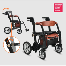 Uplivin Glide - 2 en 1 Déambulateur & Chaise roulante Mobio - 5