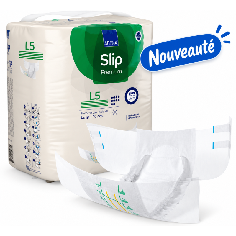 Abena Slip Premium L N°5 - Couches adulte Abena Abri Form - 1