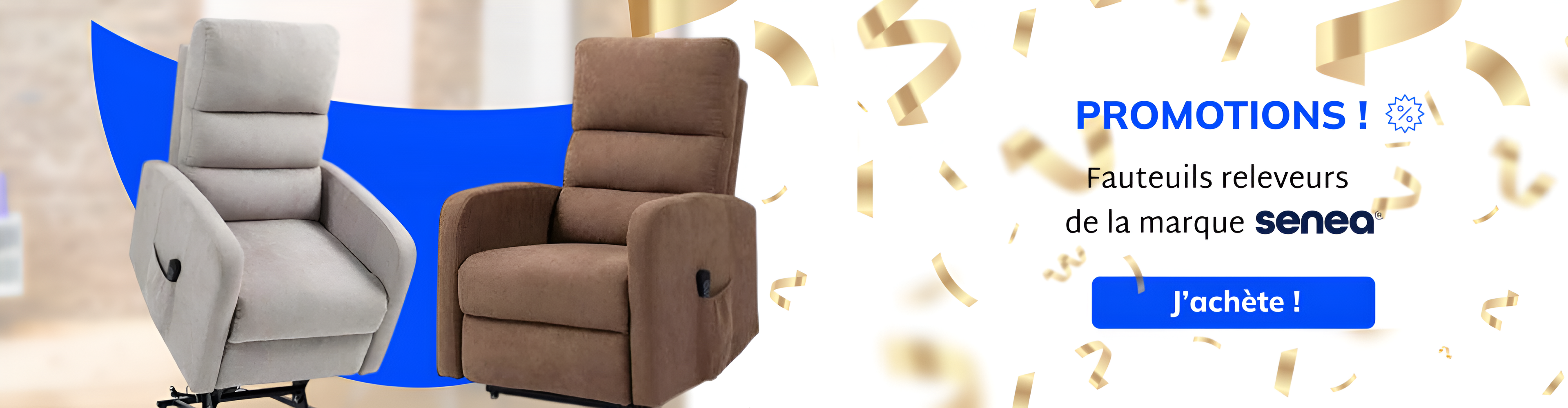 Fauteuils releveurs Senea