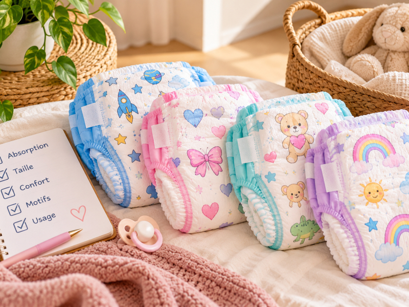 Comment choisir une couche adaptée à l'univers ABDL ?